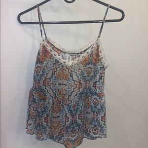 Patterned tank top